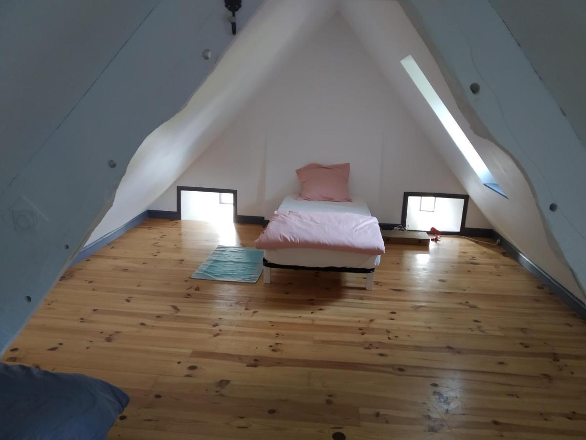Maison En Pierre Dans Son Nid De Verdure Roz-Landrieux Eksteriør billede