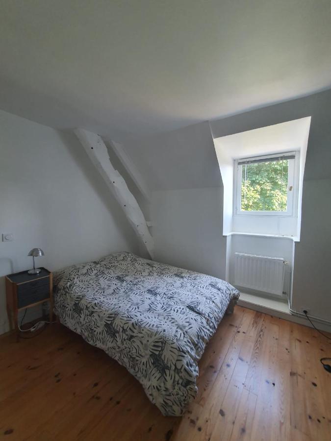 Maison En Pierre Dans Son Nid De Verdure Roz-Landrieux Eksteriør billede