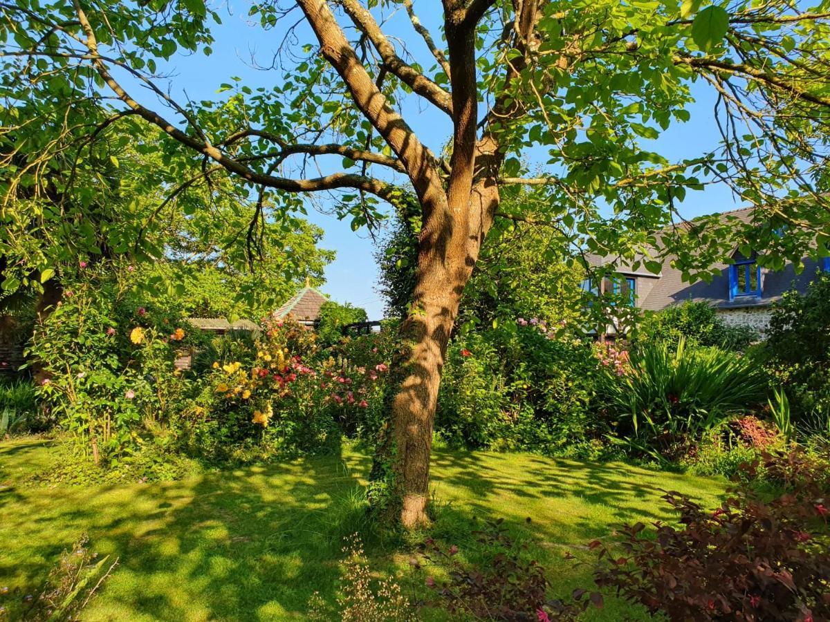 Maison En Pierre Dans Son Nid De Verdure Roz-Landrieux Eksteriør billede