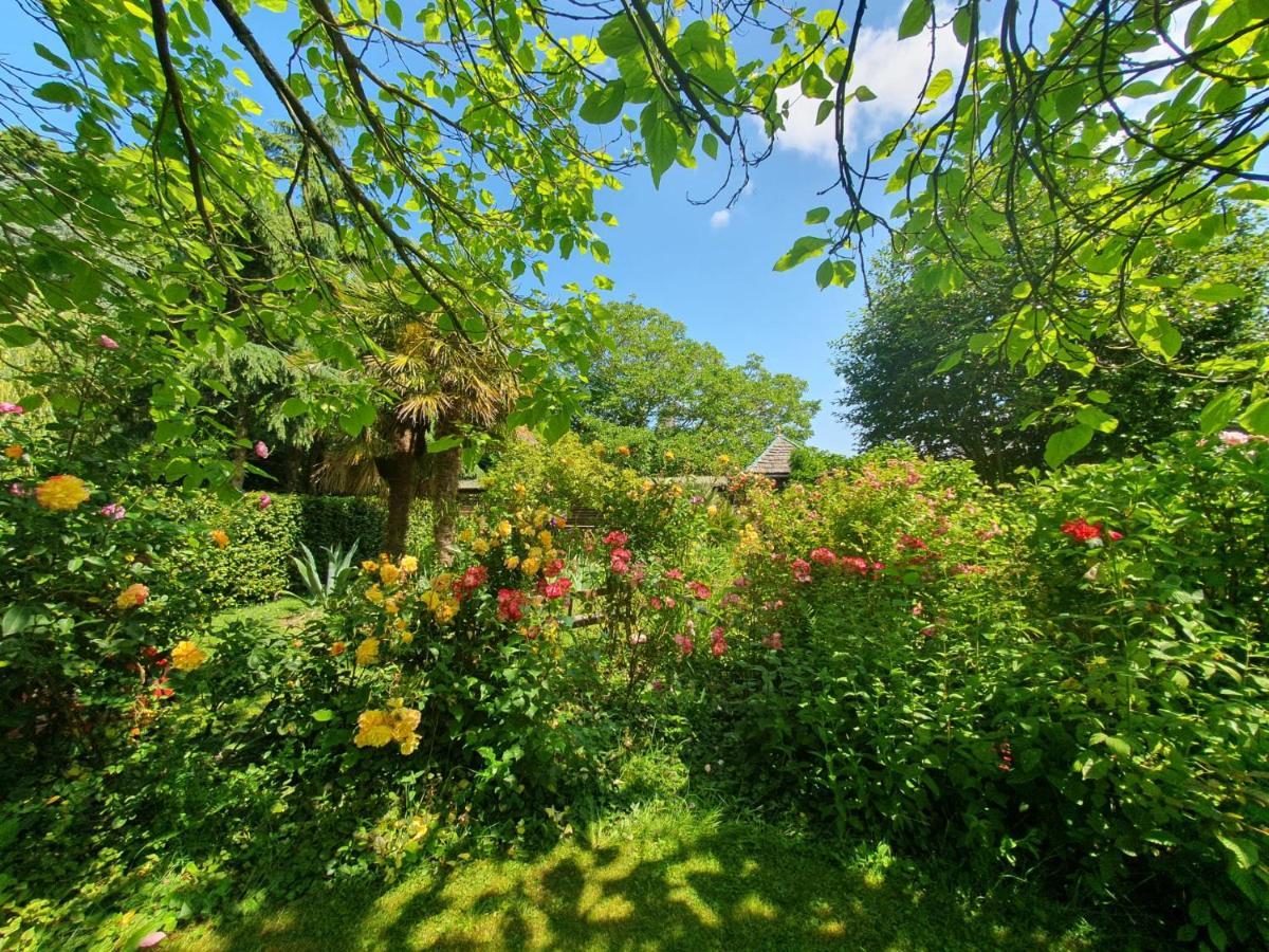 Maison En Pierre Dans Son Nid De Verdure Roz-Landrieux Eksteriør billede
